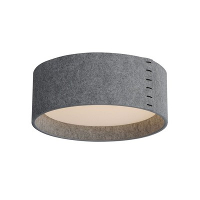 Maxim Lighting Prime Acoustic 1 - Light Flush Mount in  Grey