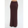 Women's Ribbed Knit Max Skirt - CRESCENT - 2 of 3