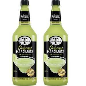 Mr & Mrs Margarita Mix, 1L Bottle – Premium Cocktail Mixer for Margarita Mix, Ready to Use - 1 of 4