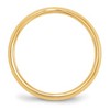 Black Bow Jewelry 2.5mm 14K White or Yellow Gold Knife Edge Comfort Fit Band - 2 of 4