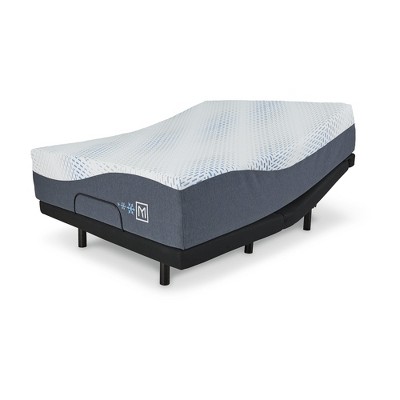 California King Gel Memory Foam Innerspring Adjustable Bed