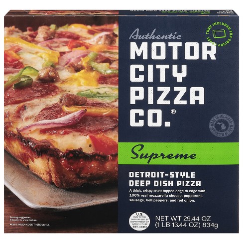 Motor City Frozen Supreme Pizza - 29.44oz : Target