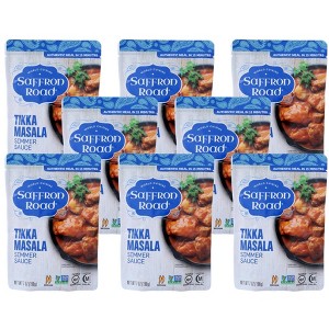 Saffron Road Tikka Masala Simmer Sauce - Case of 8/7 oz - 1 of 4