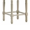 16" Tasnim Counter Height Barstool: Linen Upholstery, Nailhead Trim - Acme Furniture - 3 of 4