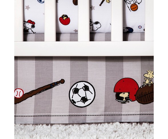 Peanuts Snoopy Sports Baby Bedding Collection