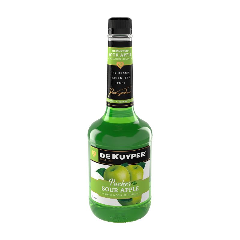 DeKuyper Sour Apple Schnapps - 750ml Bottle, 2 of 6