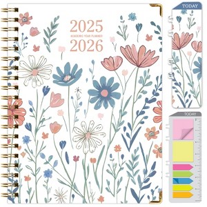 Global Printed Products Hardcover AY 2025-2026 Fashion Planner - 8.5"x11" (Colorful Botanicals) - 1 of 4