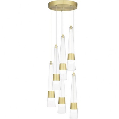 Quoizel Lighting Zia 1 - Light Pendant in  Satin Gold