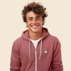 Dalix Cappuccino Embroidered Zip Hoodie Fleece Long Sleeve Pocket Warm Soft Mens - 4 of 4