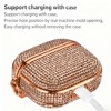 HTUTWOO for AirPods Pro 3 Diamond Case, Bling Shockproof Protective Cover with Keychain and Cleaning Kit for Women - 3 of 4