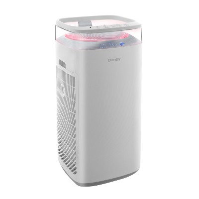White Energy Star HEPA Filter Air Purifier for Large Rooms