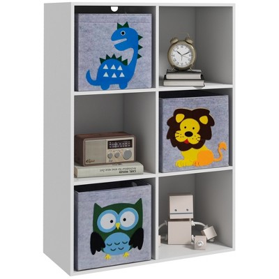 Qaba 3 Tier Kids Storage Unit With 6 Drawers Chest Toy Organizer Plastic  Bins For Kids Bedroom Nursery Living Room For Boys Girls Toddlers, Blue :  Target