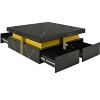 NicBex End Tables Set of 2 Simple Side Table with Iron Frame, Modern Nightstand for Living Room, Bedroom - 4 of 4