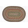Earth Rugs Fir & Ivory Jute Placemat 13"x19" – Eco-Friendly Farmhouse Table Accent - 2 of 3