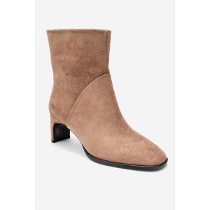 Nordy - Cognac Suede Leather Boot (Women) cognac suede 8 Forever & Always Shoes US - 1 of 4