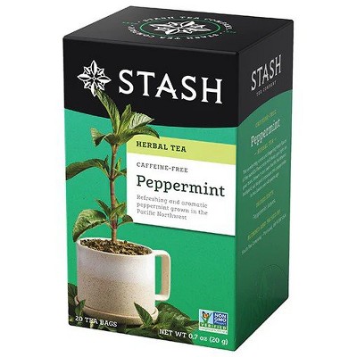 Herbal Tea-Peppermint by Stash Tea  -  20 Bag