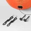 3.5' Double Stacked Jack Airblown Inflatable Halloween Decoration Orange - Hyde and EEK! Boutique™ - 4 of 4