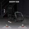 Dardoo Racing Cockpit Frame with Seat Stable & Adjustable for Logitech G29/G923 & Thrustmaster Wheel/Pedals Not Included - 3 of 4