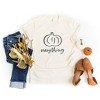 Simply Sage Market Women's Pumpkin Everything Short Sleeve Graphic Tee - 2 of 2