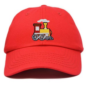 Dalix Train Cotton Dad Hat Adjustable Soft Baseball Cap Mens - 1 of 4