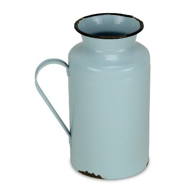 Cheung's Zella Lacquered Style Blue Jug Dcor