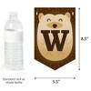 Big Dot of Happiness Forest Hedgehogs - Woodland Baby Shower Bunting Banner - Party Decorations - Welcome Baby - 3 of 4