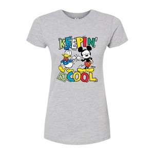 Women's - Disney - Keepin It Cool Fitted Graphic T-Shirt - 1 of 2