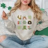 Simply Sage Market Women's Graphic Sweatshirt St. Patrick's Icons Chart - 2 of 3