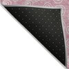 Pink And Ivory Geometric Washable Indoor Outdoor Area Rug - 4 of 4