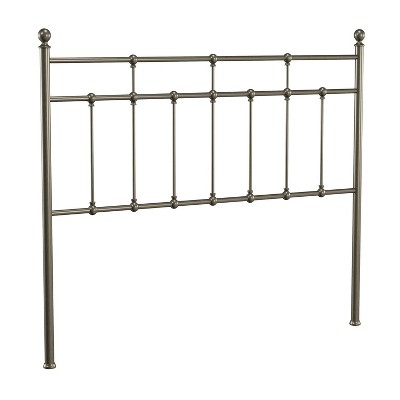 Full/Queen Providence Metal Headboard Aged Pewter - Hillsdale Furniture