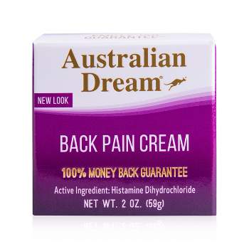 Australian Dream Back Pain Cream - For Neck, Body, Muscle Aches, or Back Pain