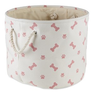 Bone Dry Polyester Pet Bin Paw/Bone - 1 of 4