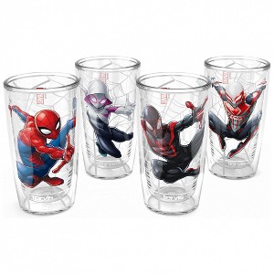 Adult Spider-Man Web Swinging Collection 16oz Tervis® Tumblers 4-Pack - 1 of 2