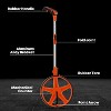 SILVEL 12 Inch Measuring Wheel, MAX9999FT Measuring Wheel in Feet and Inches, One key to Zero Rolling Tape Measuring Wheels, Orange - 4 of 4