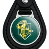 Clarkson Primary Logo Black Leather Keychain - 3 of 4