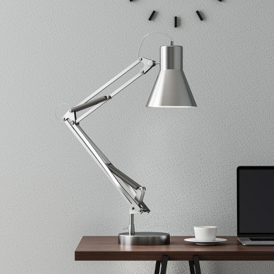 Architect Desk Lamp- LED Task Light with Adjustable Swing Arm for Home and Office- Includes Energy Efficient Light Bulb By Hastings Home