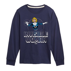 Boys' - Marvel - Fantastic Four Invisible Woman Long Sleeve Graphic T-Shirt - 1 of 3