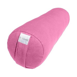 Sol Living Yoga Bolster Pillow with Removable Cover Rectangle - 1 of 4