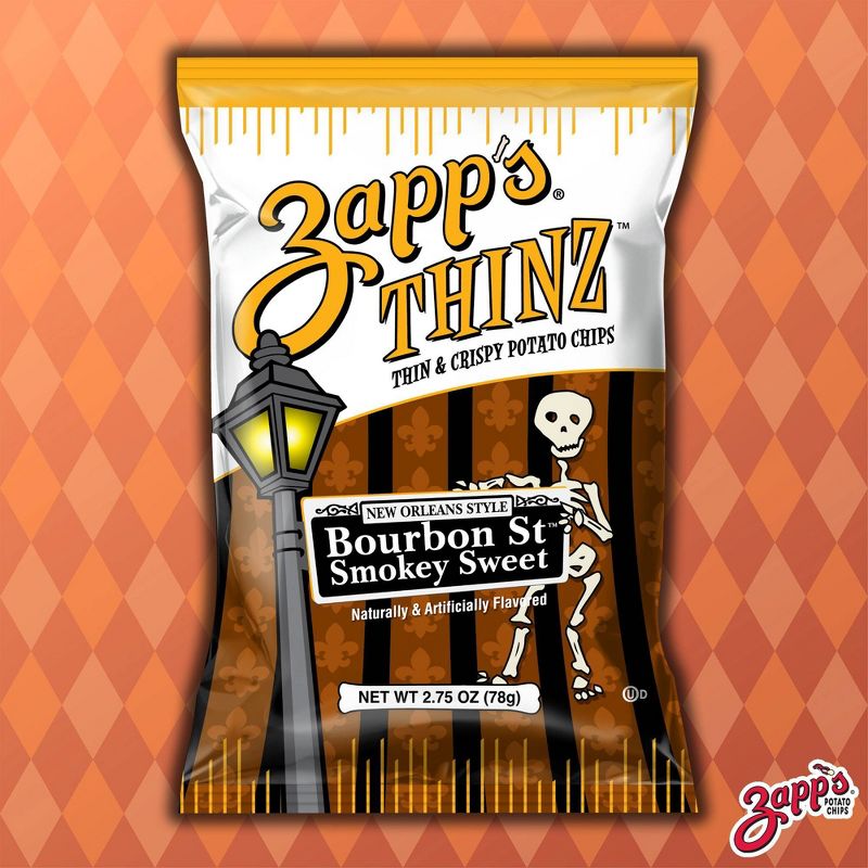 Zapp&#39;s Thinz Bourbon St. Smokey Sweet - 2.75oz, 3 of 6