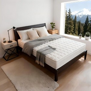 CAVINAS 12 Inch Queen Mattress with Gel Foam, Innerspring Hybrid Bed Topper with Motion Isolation & Edge Support for Restful Sleep - 1 of 4