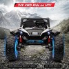 24V 2 Seaters Kids Ride on UTV with Remote Control, Extra Large EVA Wheels & Wide Seat for Big Kids, Full-Metal Suspension, Music, LED Lights - 2 of 4