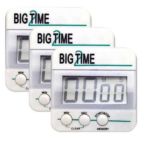 Ashley Productions Big Red Digital Timer 3.75 x 2.5 with