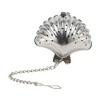 Unique Bargains Tea Infuser Tea Egg Design Infuser Traditional Style Hand Wash Stainless Steel Silver Tone 1Pcs - 3 of 4