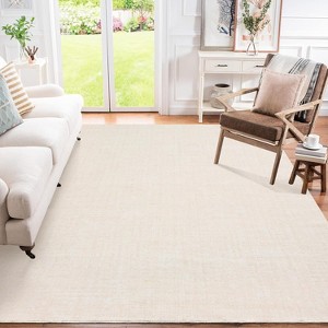 coucheta Multi-size Washable Non-Slip Backing Soft Area Rugs, Vintage Non-Slip Stain Resistant Low Pile Carpet, for Living Room, Bedroom, Dining Room - 1 of 4