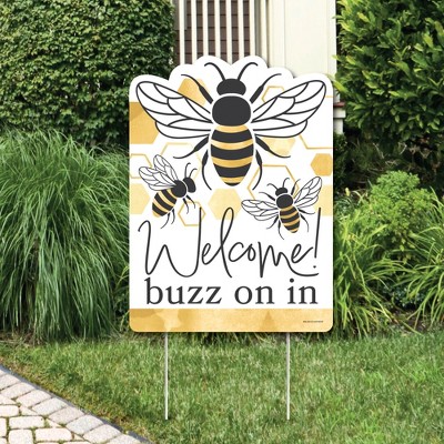 Bumble Bee Door Hanger, Bee Happy Decor, Bee Door Hanger, Bumble