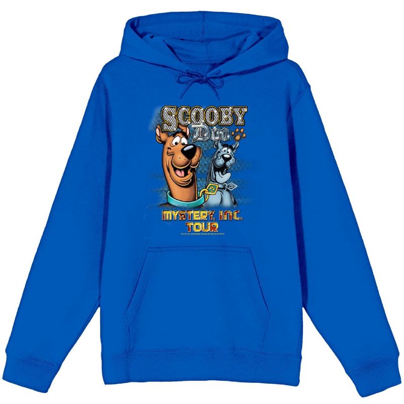 Scooby-Doo Mystery, Inc. Tour Adult Long Sleeve Hoodie, 1 of 3