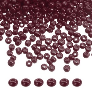 Unique Bargains Loose Craft DIY Earring Necklace Making Glass Round Beads 6000 Pcs - 1 of 4
