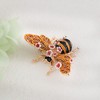 Anna-Kaci Crystal Rhinestone Bee Crystal Rhinestone Brooch Pin - Elegant Enamel Insect Flower Jewelry for Women & Men - 2 of 4