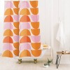 Thirty One Illustrations Tangerine Shower Curtain - Deny Designs - 2 of 2