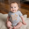 The Juniper Shop SmileyWorld Pumpkin Collage Daisies Baby Short Sleeve Bodysuit - 3 of 4